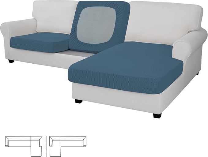 Easy-Going Stretch 3 Pieces Couch Cushion Covers by Easy-Going
