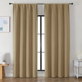Simplebrand Ava Taupe Blackout Curtains by Simplebrand