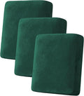 H.VERSAILTEX Velvet Stretch Couch Cushion Cover Plush Cushion Slipcover by HVERSAILTEX