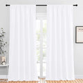 NICETOWN White Bedroom Curtain Panels by NICETOWN
