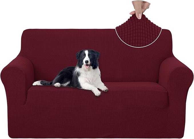 U-NICE HOME Loveseat Cover Stretch Couch Cover Sofa Cover Sofa Slipcover by U-NICEHOME