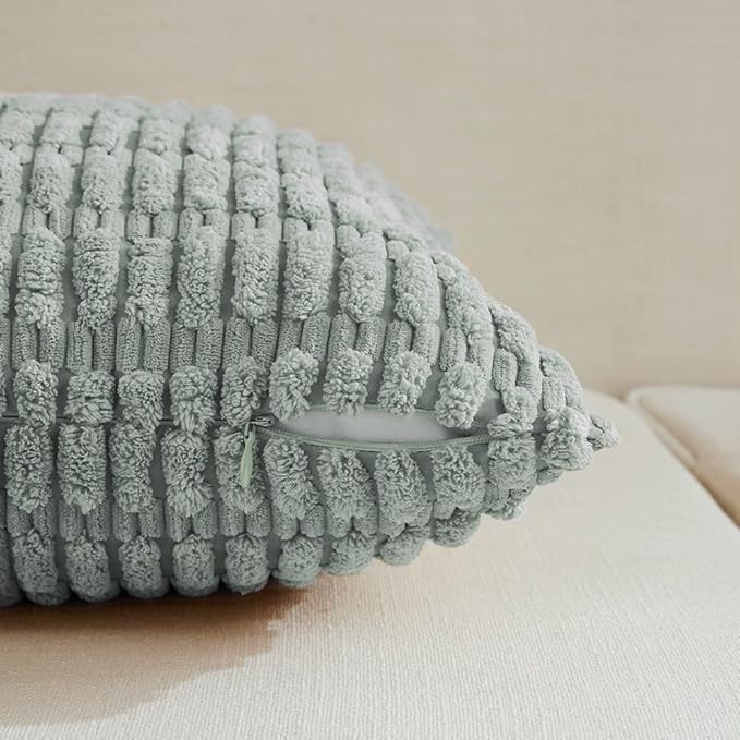 Fancy Homi 4 Packs Decorative Throw Pillow Covers - Image 3