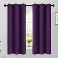 Yakamok Blackout Curtains Room Darkening Thermal Insulated Grommet Top Solid by Yakamok