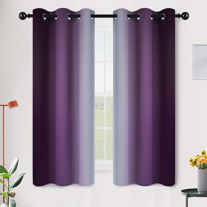 SimpleHome Ombre Room Darkening Curtains by SimpleHome