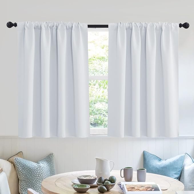 RYB HOME Curtains for Bedroom Living Room 63 inches Long, Thermal Insulated - Image 5