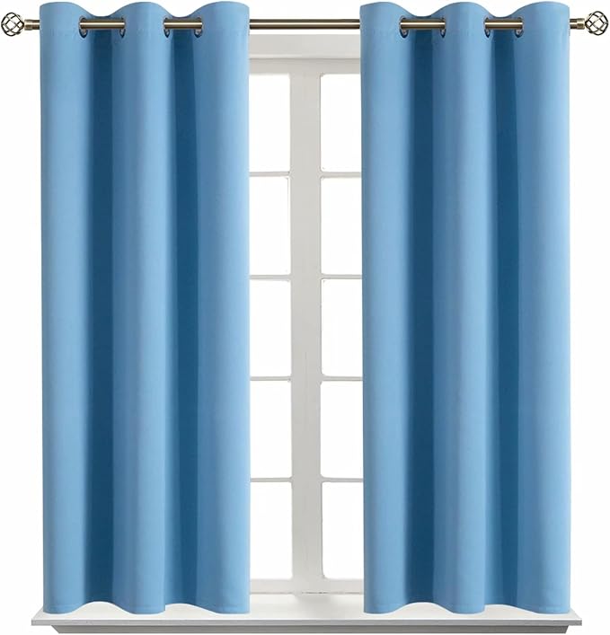 BGment Room Darkening Curtains 45 Inches Long by BGment