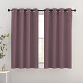 NICETOWN Dry Rose Blackout Short Curtains by NICETOWN