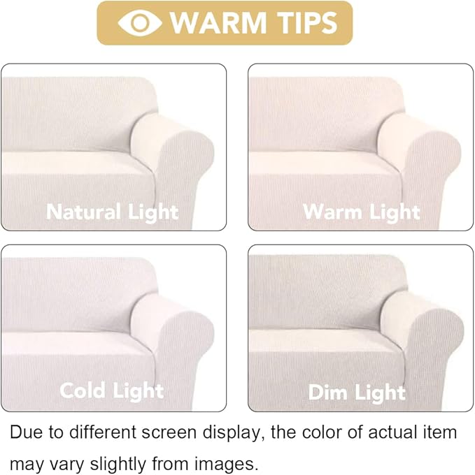 H.VERSAILTEX Armchair Cover Stretching Skid Resistance Couch Cover - Image 3