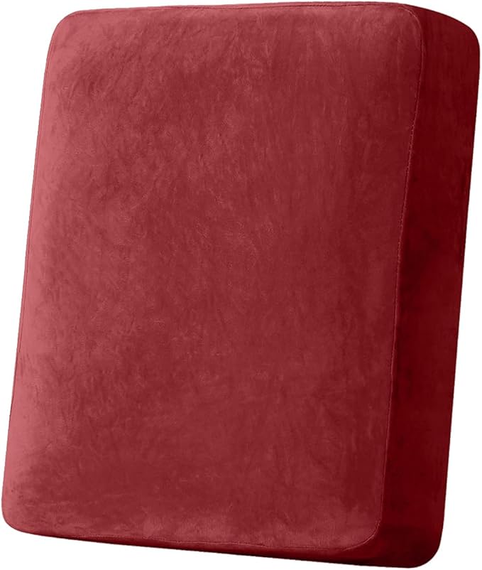 Couch Cover Stretch Velvet Sofa Cushion Cover 1-Piece by Taque
