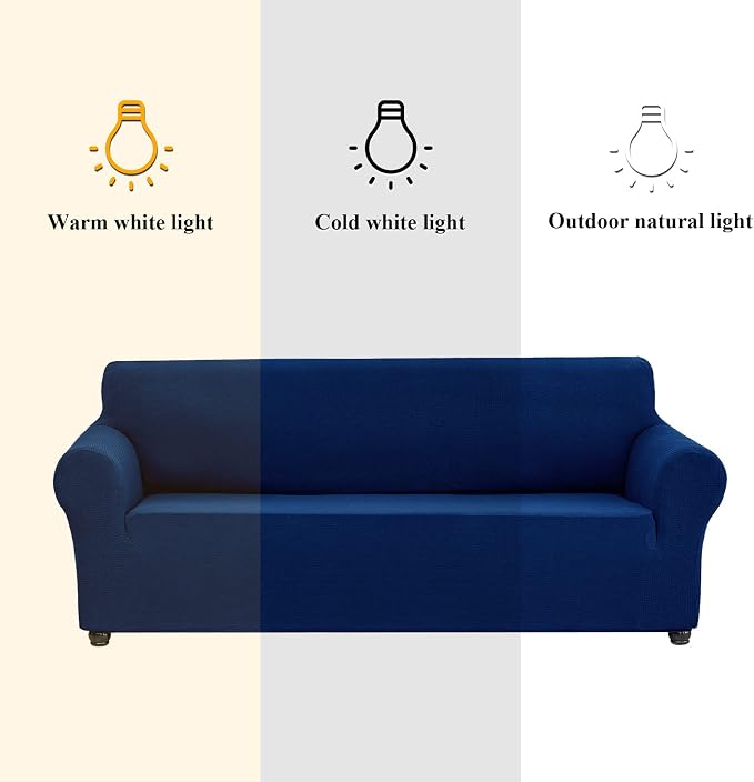 Joccun Stretch Loveseat Couch Cover, 1-Piece Sofa Cover - Image 3