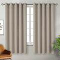 BGment Room Darkening Curtains 63 Inches Long by BGment