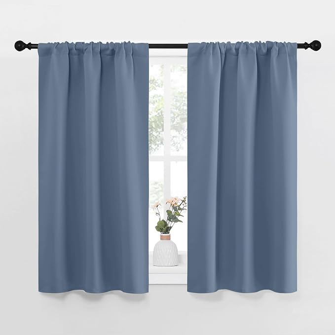 NICETOWN RV Blackout Curtains for Camper Windows, Short Blackout Curtains & by NICETOWN