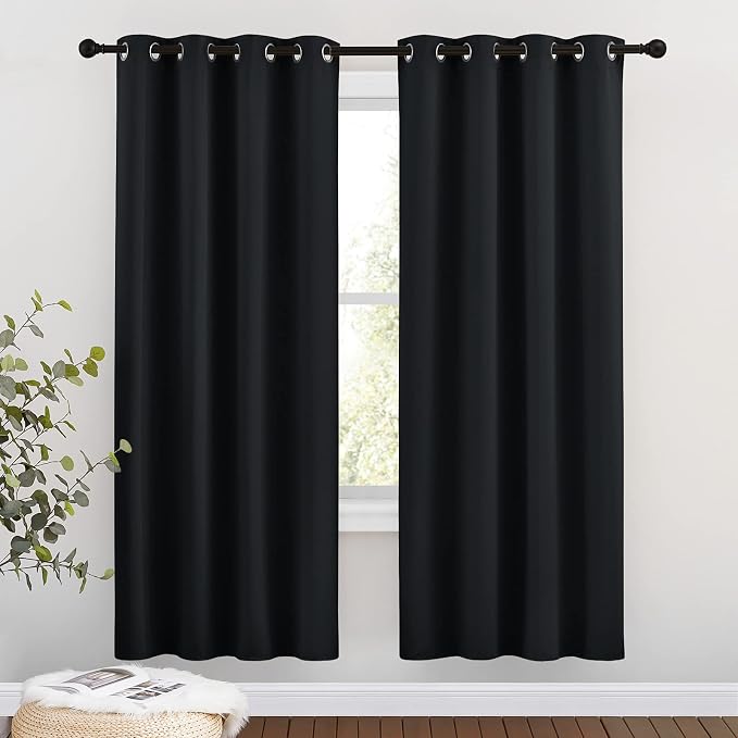 NICETOWN Blackout Curtain Panels 72 inches Length by NICETOWN