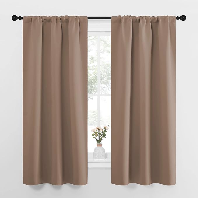 NICETOWN Kitchen Window Blackout Curtains by NICETOWN