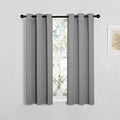 NICETOWN Silver Grey Blackout Curtain Panels by NICETOWN