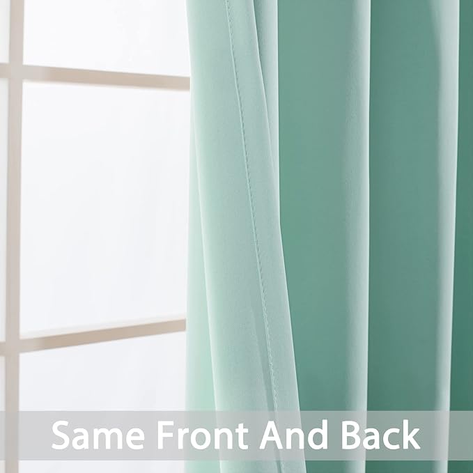 Yakamok Blackout Curtains Room Darkening Thermal Insulated Window Panels - Image 6