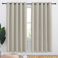 NICETOWN Natural Blackout Draperies Curtains by NICETOWN