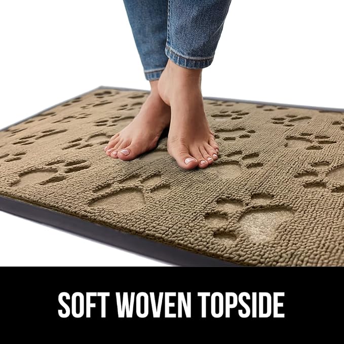 GORILLA GRIP 100% Waterproof All-Season WeatherMAX Doormat 35x23, US Designed - Image 7