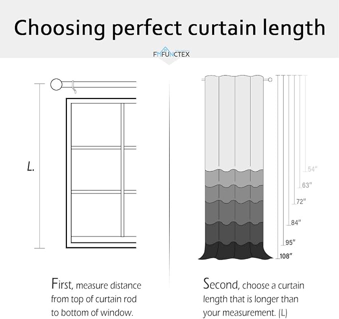 FMFUNCTEX Linen Sheer Pinch Pleated Curtains - Image 7