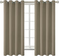 BGment Room Darkening Curtains 63 Inches Long by BGment