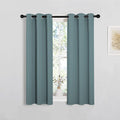 NICETOWN Modern Blackout Curtains Noise Reducing, 2 Panels, W29 x L40 -Inch by NICETOWN