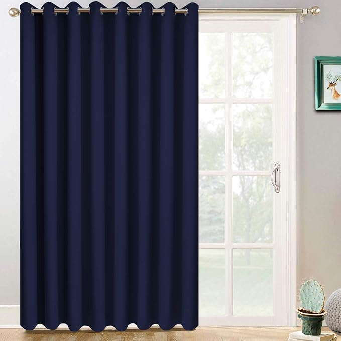 Yakamok Room Darkening Extra Wide Blackout Curtains by Yakamok
