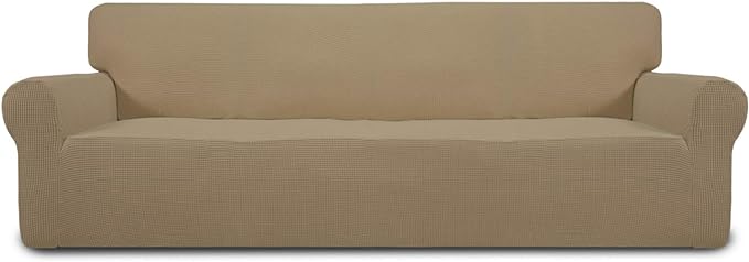 Easy-Going Stretch 4 Seater Sofa Slipcover 1-Piece Sofa Cover Furniture by Easy-Going