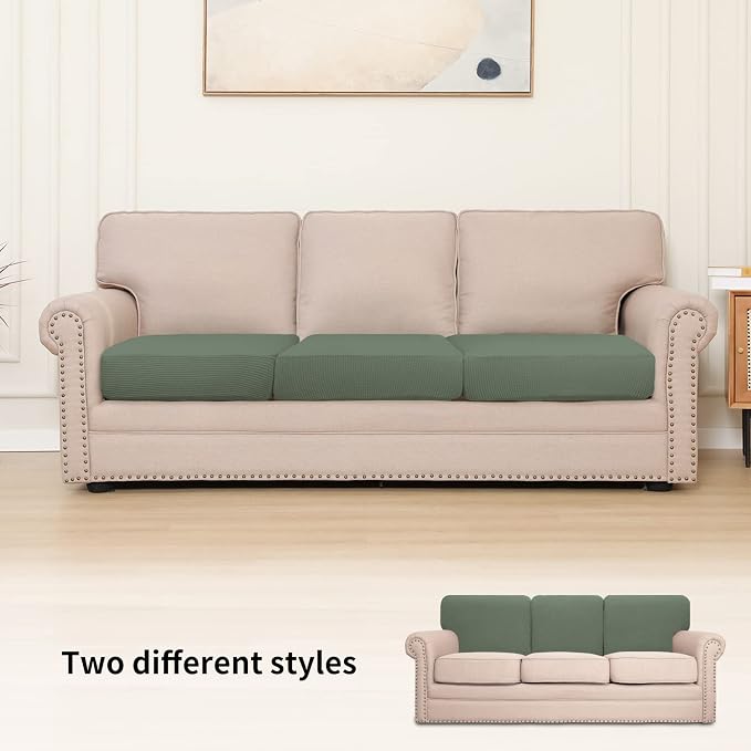 Easy-Going Stretch Individual Chair Couch Cushion Cover Sofa Cushion Furniture - Image 2