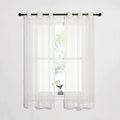 NICETOWN Sheer Curtains for Bedroom Windows, Grommet Casual Soft Voile Sheer by NICETOWN