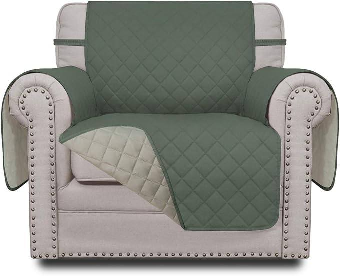 Easy-Going Chair Sofa Slipcover Reversible Sofa Cover Water Resistant Couch by Easy-Going