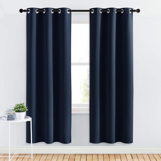 NICETOWN Blackout Draperies Curtains, All Season Thermal Insulated Solid by NICETOWN