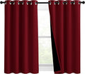 NICETOWN Kitchen Full Blackout Curtain Panels, Super Thick and Soft Insulated by NICETOWN