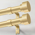 IFELS 2 Pack Heavy Duty Curtain Rods by IFELS