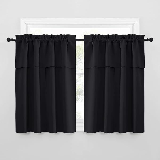 NICETOWN Black Blackout Curtains - Image 6