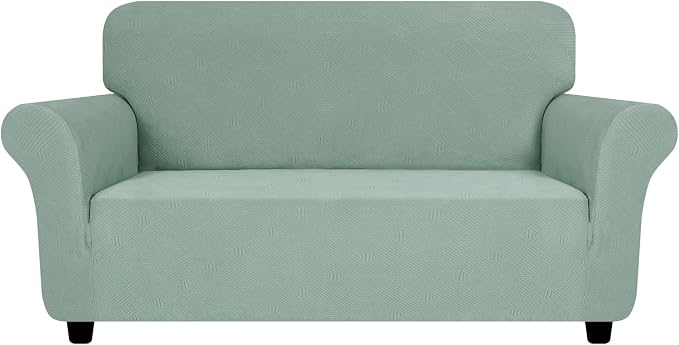 ZNSAYOTX Super Stretch Loveseat Covers, New Striped Love Seat Slipcover - Image 7