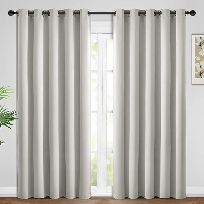Yakamok Blackout Curtains Room Darkening Thermal Insulated Window Panels by Yakamok