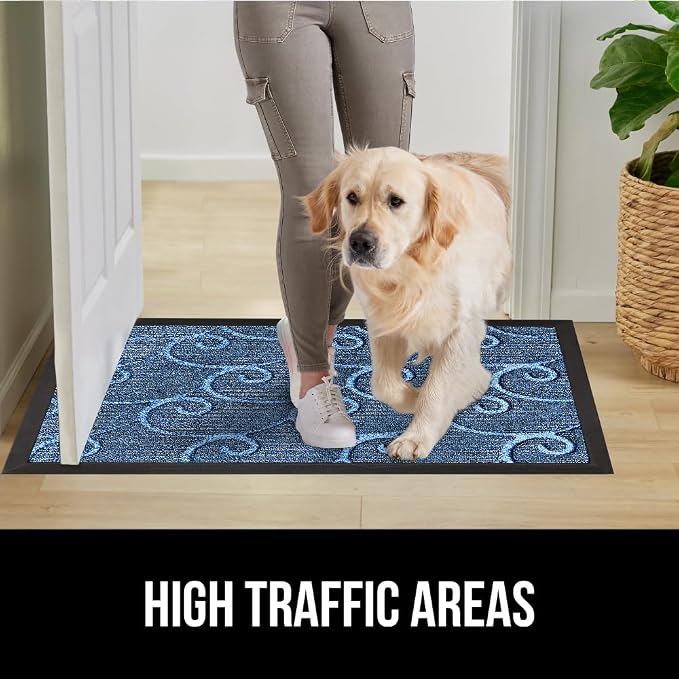 GORILLA GRIP 100% Waterproof All-Season WeatherMAX Doormat 35x23, US Designed - Image 6