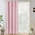 Yakamok Wide Thermal Blackout Patio Door Curtain Panel, Extra Wide Curtains by Yakamok