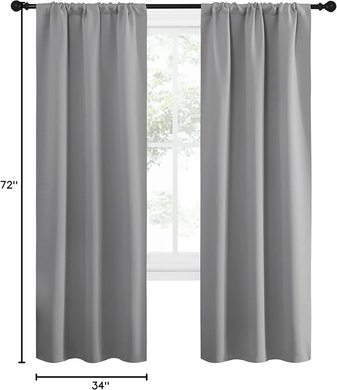 NICETOWN Sidelight Curtains for Front Door - Image 10