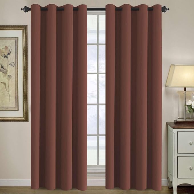 H.VERSAILTEX Blackout Curtain for Living Room Thermal Insulated Window by HVERSAILTEX