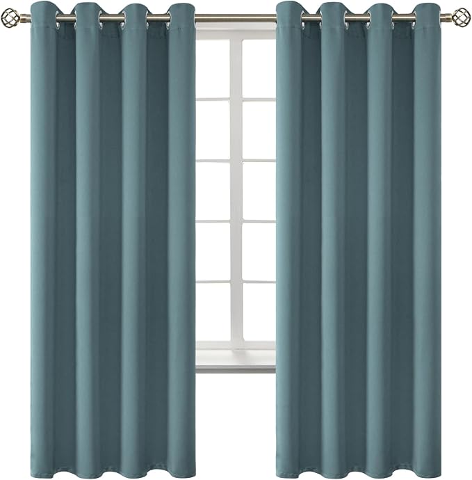 BGment Room Darkening Curtains 72 Inches Long by BGment