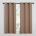 NICETOWN Window Treatment Thermal Insulated Solid Grommet Blackout by NICETOWN