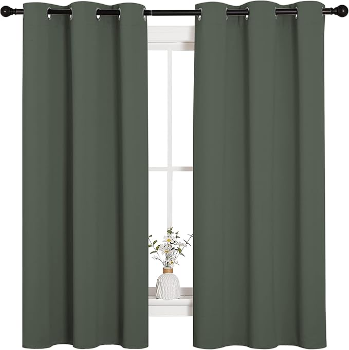 NICETOWN Blackout Curtain Panels, Home Decoration Thermal Insulated Solid - Image 2