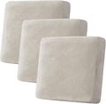 H.VERSAILTEX Velvet Stretch Couch Cushion Cover Plush Cushion Slipcover by HVERSAILTEX