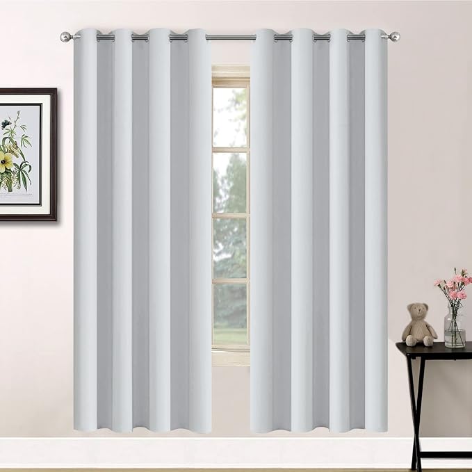 Yakamok Blackout Curtains Room Darkening Thermal Insulated Window Panels by Yakamok