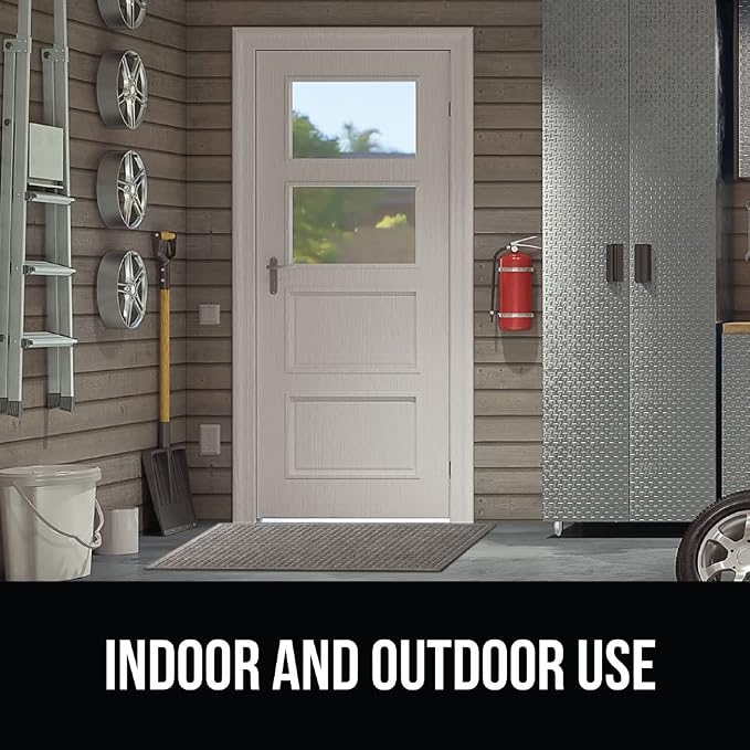 GORILLA GRIP® Ultra Absorbent Front Door Mat Outside Entrance, Traps Dirt and - Image 9