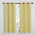 NICETOWN Paler Yellow Room Darkening Curtains by NICETOWN