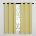 NICETOWN Paler Yellow Room Darkening Curtains by NICETOWN