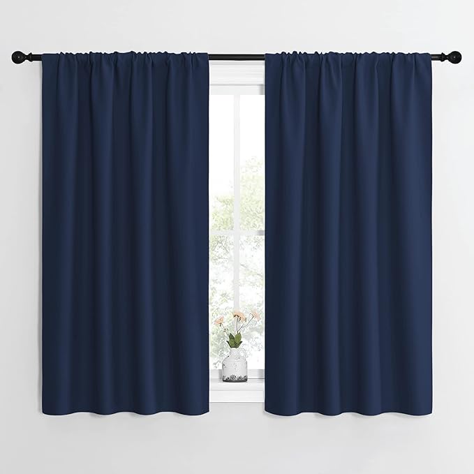 NICETOWN Kitchen Curtains, Short Blackout Curtains & Drapes, Thermal Insulated by NICETOWN