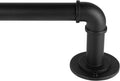 Industrial Curtain Rods for Windows 48 to 84 Inches, for Indoor and Outdoor by JoyUltra